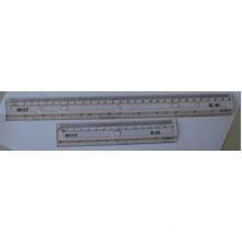 15 Cm Transparent Plastic Ruler for School or Office Stationery